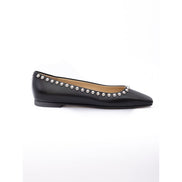 Ballerines Mirele en cuir noir cloutées Jimmy Choo