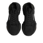 Dolce & Gabbana Black Airmaster Low Top Sneakers