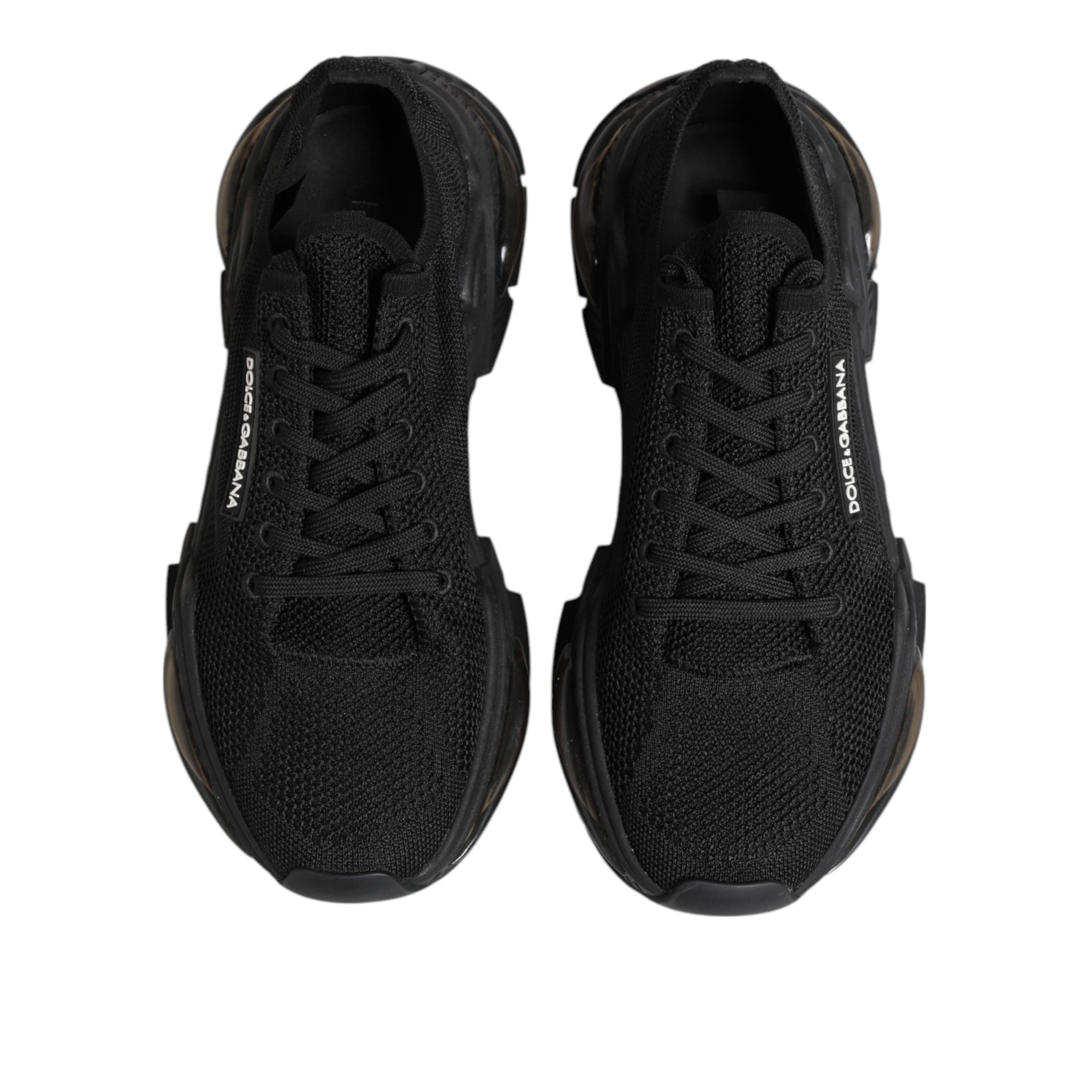 Dolce & Gabbana Black Airmaster Low Top Sneakers