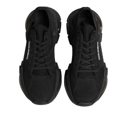 Dolce & Gabbana Black Airmaster Low Top Sneakers