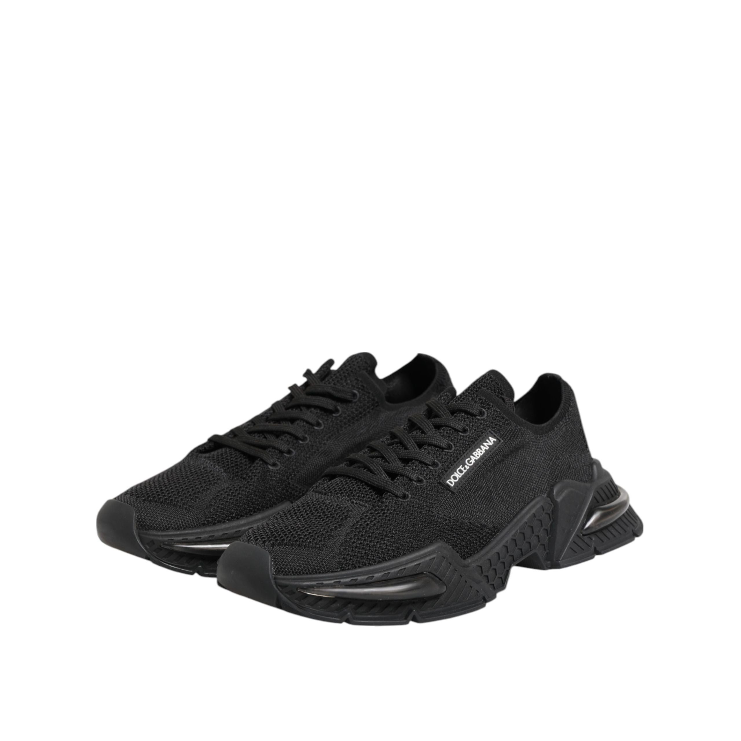 Dolce & Gabbana Black Airmaster Low Top Sneakers