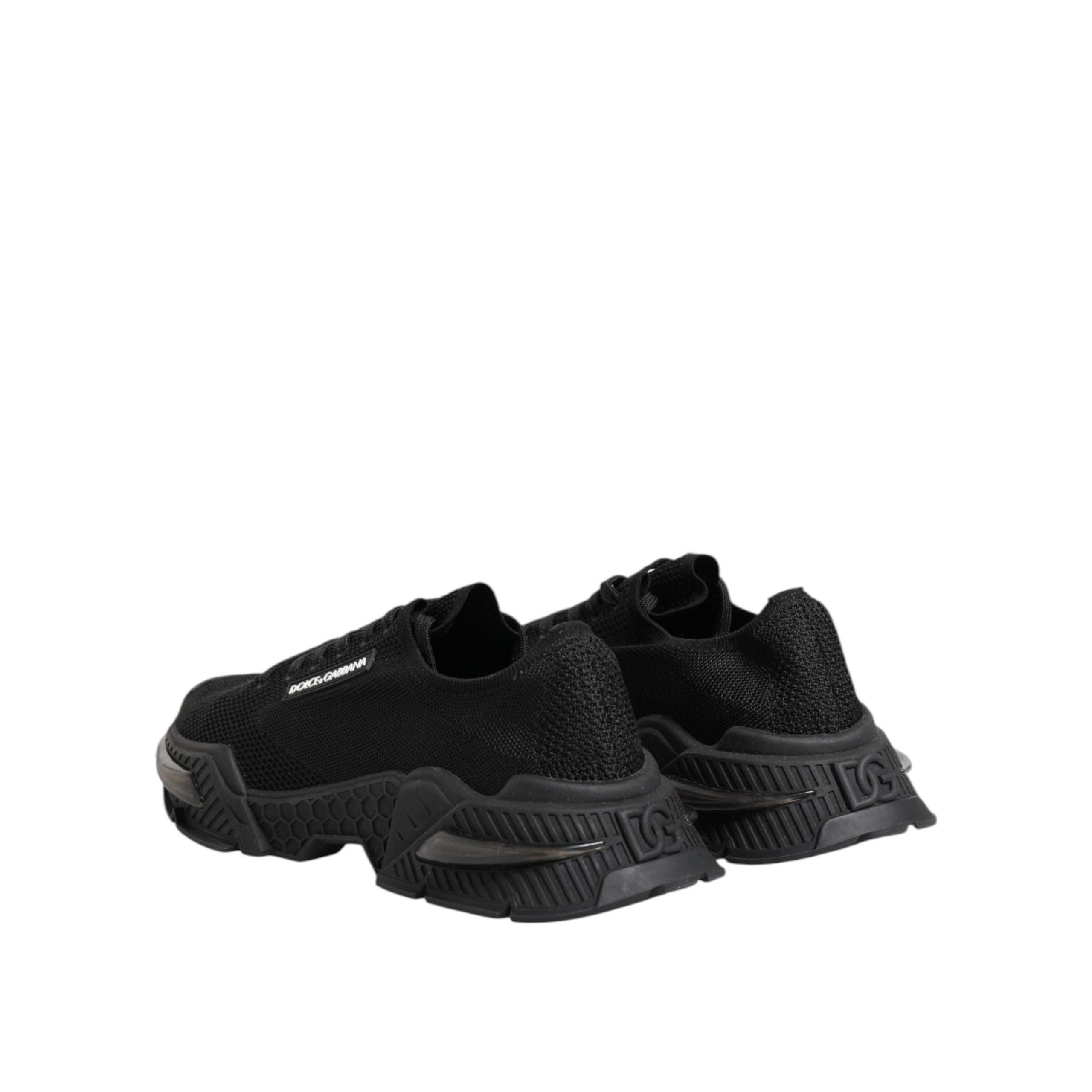 Dolce & Gabbana Black Airmaster Low Top Sneakers