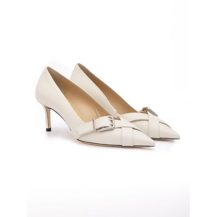 Escarpins Alix 60 en cuir de veau lait Jimmy Choo