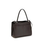 Sac à bandoulière Balenciaga en cuir de veau brun Bos Taurus