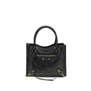 Balenciaga Black Leather Shoulder Bag