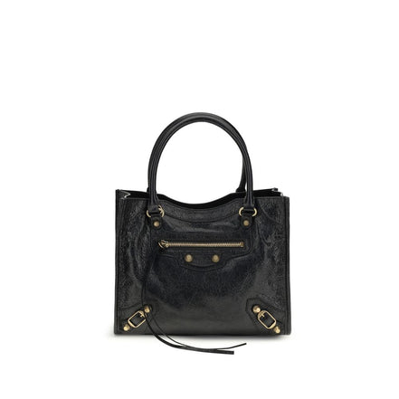 Balenciaga Black Leather Shoulder Bag