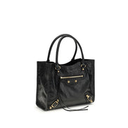 Balenciaga Black Leather Shoulder Bag