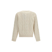Felpa Dolce & Gabbana in cotone beige