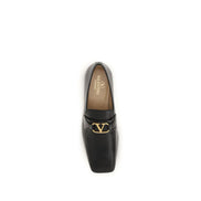 Valentino Garavani Black Slip-On Loafers