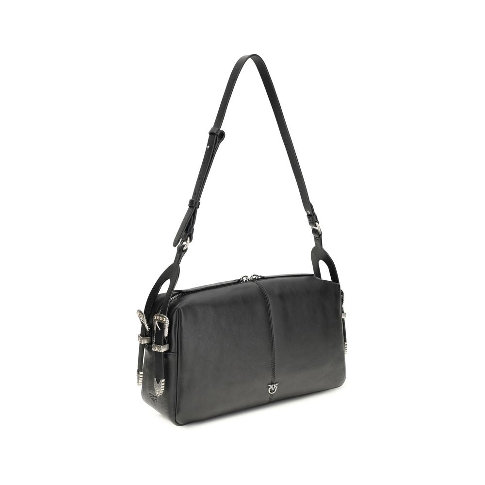 PINKO Black Keeper Medium Shoulder Bag