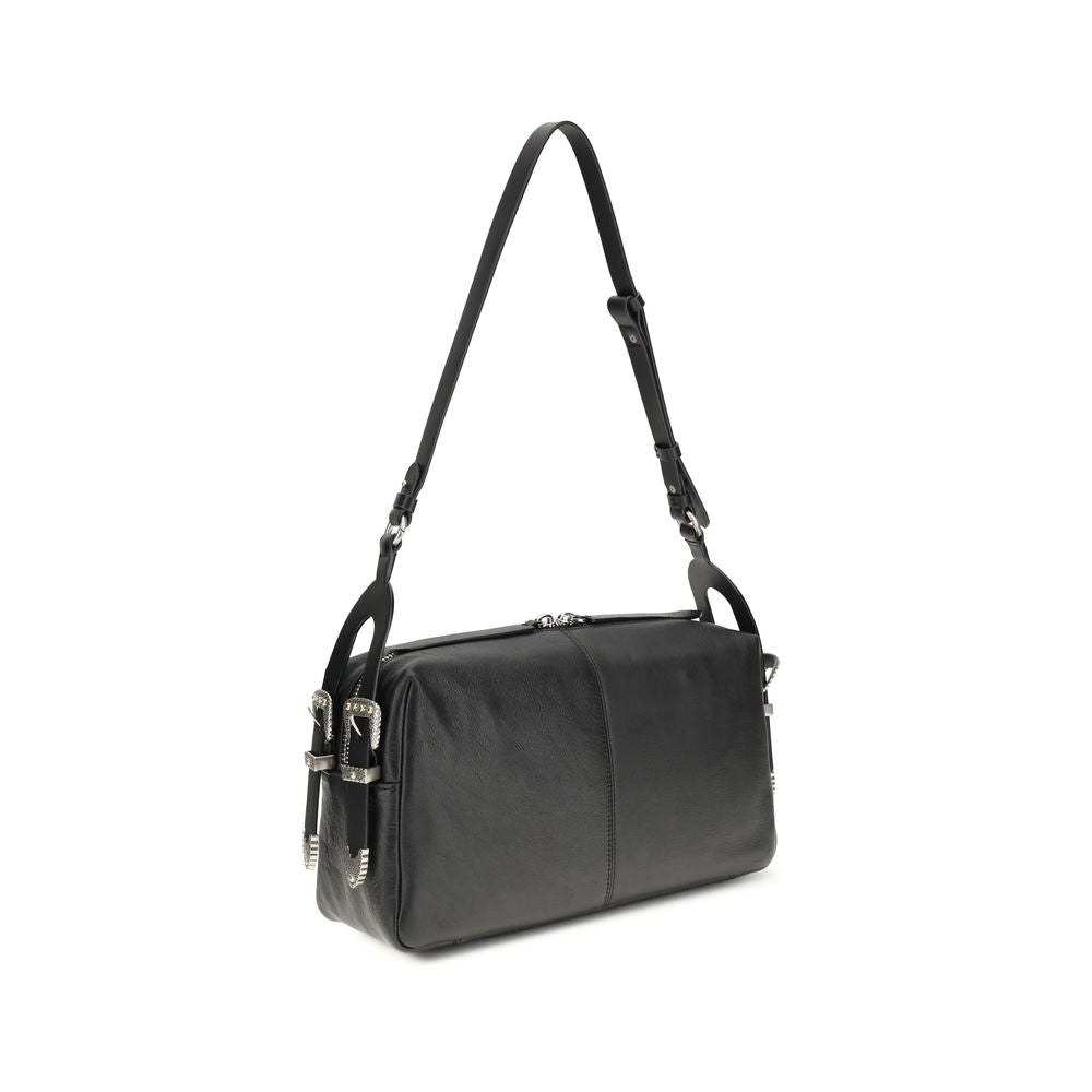 PINKO Black Keeper Medium Shoulder Bag