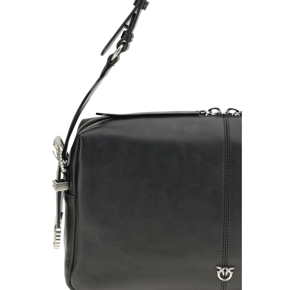 PINKO Black Keeper Medium Shoulder Bag