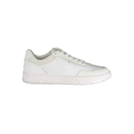 Sneaker da uomo Tommy Hilfiger in poliuretano bianco