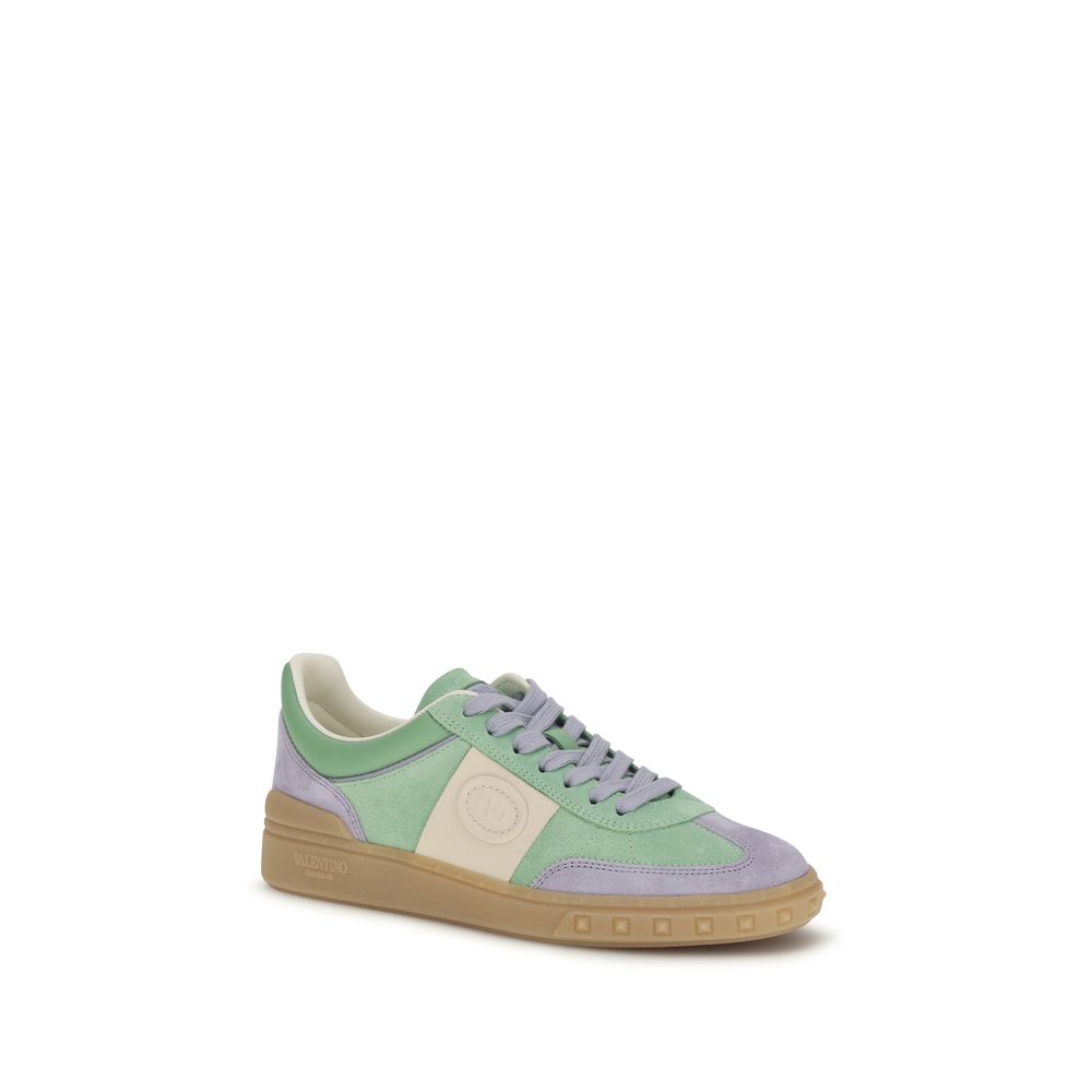 Baskets basses multicolores en cuir de veau Bos Taurus Valentino Garavani