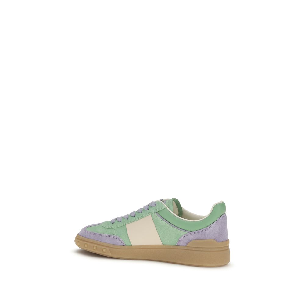 Baskets basses multicolores en cuir de veau Bos Taurus Valentino Garavani