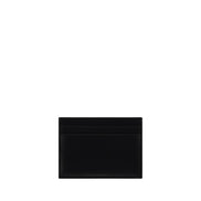 Portefeuille Saint Laurent en Cuir de Veau Noir Bos Taurus