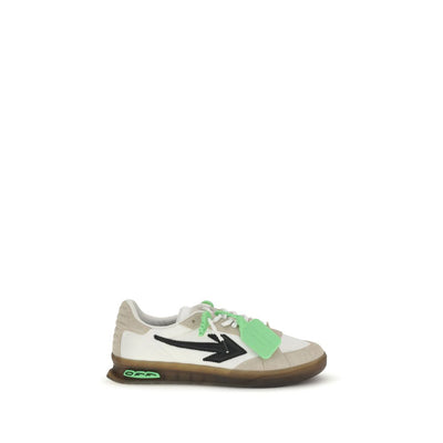 Off-White Multicolor Calf Leather Low Top Sneakers