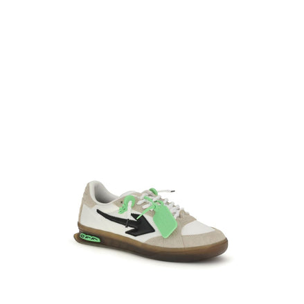Off-White Multicolor Calf Leather Low Top Sneakers