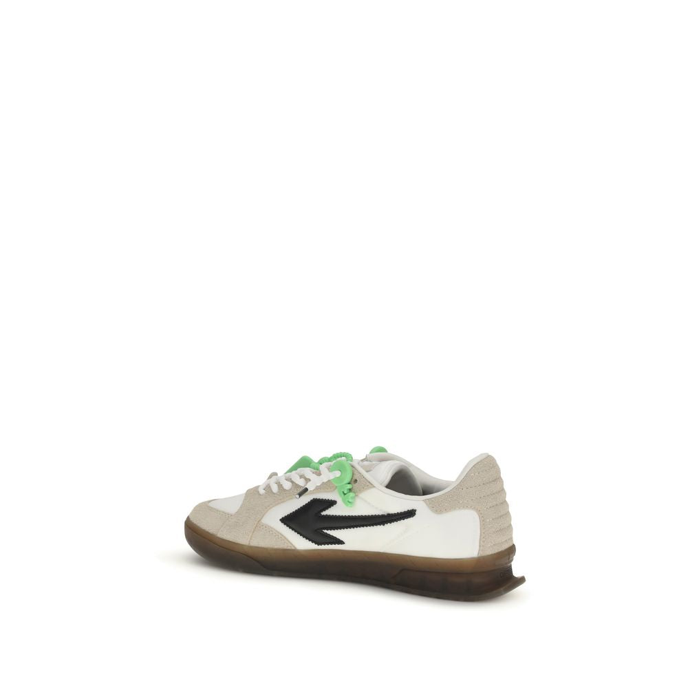 Off-White Multicolor Calf Leather Low Top Sneakers