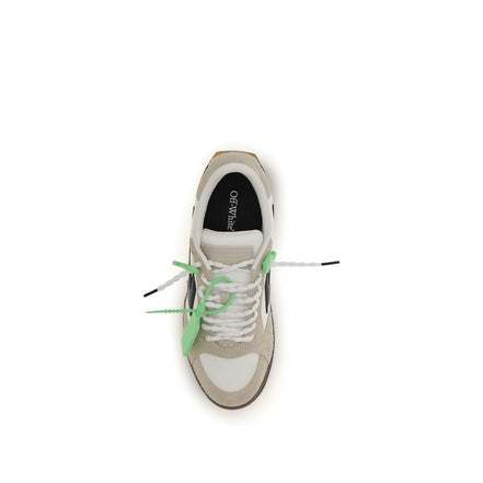 Off-White Multicolor Calf Leather Low Top Sneakers