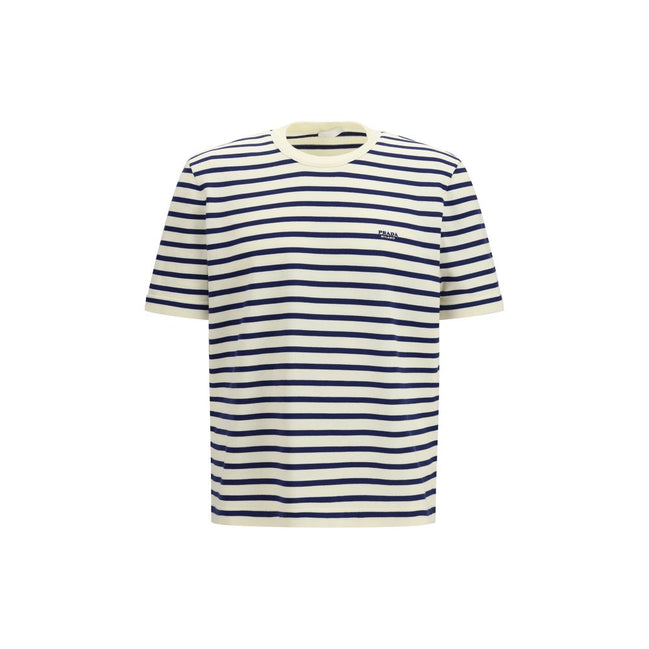 Prada Blue Cotton Sweatshirt
