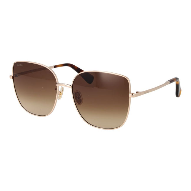 Max Mara Rose Gold Sunglasses