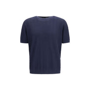 Giorgio Armani Blue Silk Sweater