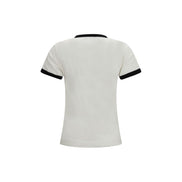 PINKO White Crew-Neck T-Shirt