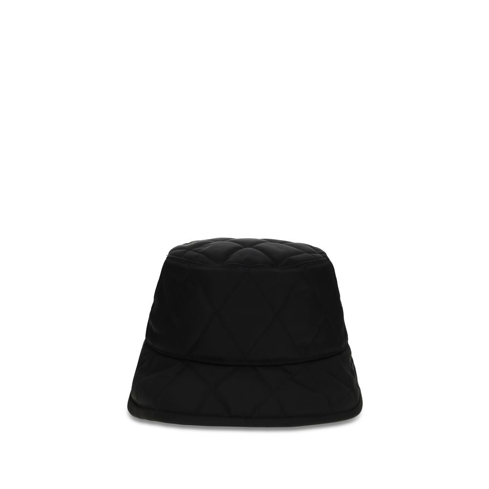 Cappello alla pescatora Burberry in poliammide nera