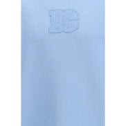 Dolce & Gabbana Blue Cotton Sweatshirt
