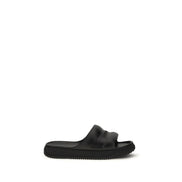 Moncler Sandali Bassi Neri in Gomma