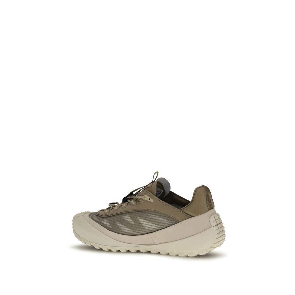 Sneakers sportive Moncler in poliestere grigio