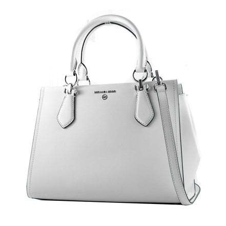 Borsa a mano Michael Kors in tela beige