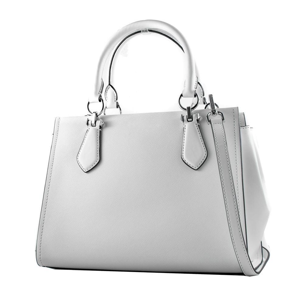 Borsa a mano Michael Kors in tela beige