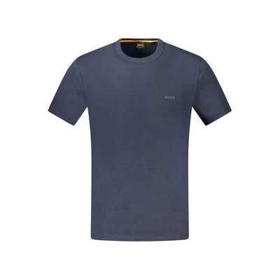 Polo in cotone da uomo Hugo Boss Nero