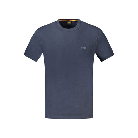 Polo in cotone da uomo Hugo Boss Nero