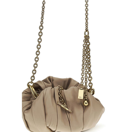 Chloé Beige Lamb Shoulder Bag