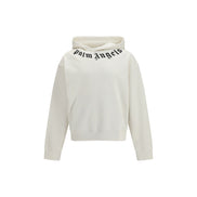 Felpa Palm Angels in cotone bianco
