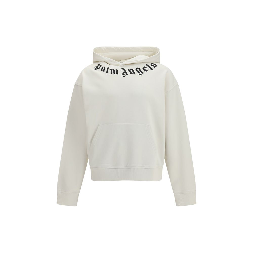 Felpa Palm Angels in cotone bianco