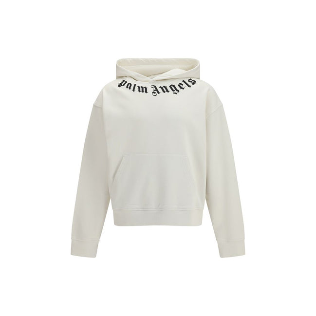 Felpa Palm Angels in cotone bianco