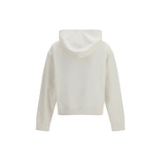 Felpa Palm Angels in cotone bianco