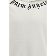 Felpa Palm Angels in cotone bianco