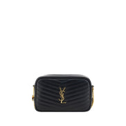 Saint Laurent Black Calf Leather Shoulder Bag