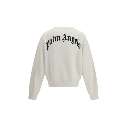 Felpa Palm Angels in cotone beige