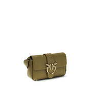 PINKO Bicolor Mini Love Shoulder Bag