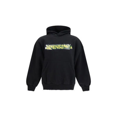 Sweat-shirt Balenciaga en coton noir