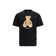 Palm Angels Black Cotton T-Shirt