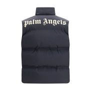 Palm Angels Gilet senza maniche in poliammide nero