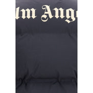 Palm Angels Gilet senza maniche in poliammide nero
