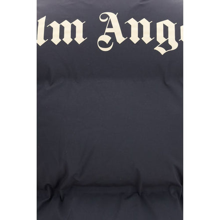 Palm Angels Gilet senza maniche in poliammide nero